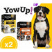 YowUp! Yogurt para cães: Snacks deliciosos naturais e saudáveis para o seu Pet (6 unidades) (3 frango + 3 salmão) - PetDoctors - Loja Online