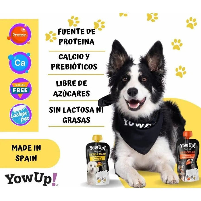 YowUp! Yogurt para cães: Snacks deliciosos naturais e saudáveis para o seu Pet (6 unidades de frango) - PetDoctors - Loja Online