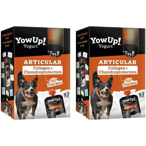 YowUp! Yogurt para cães: Snacks deliciosos naturais e saudáveis para o seu Pet (6 unidades de frango) - PetDoctors - Loja Online