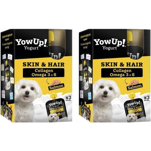 YowUp! Yogurt para cães: Snacks deliciosos naturais e saudáveis para o seu Pet (6 unidades, salmão) - PetDoctors - Loja Online