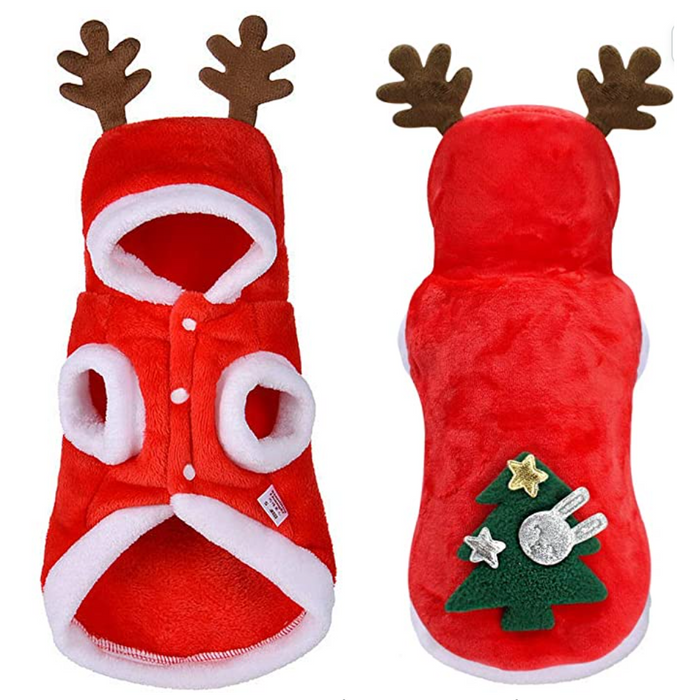 Conjunto Roupa de Natal para cão ou Gato ( 4 tamanhos) - PetDoctors - Loja Online
