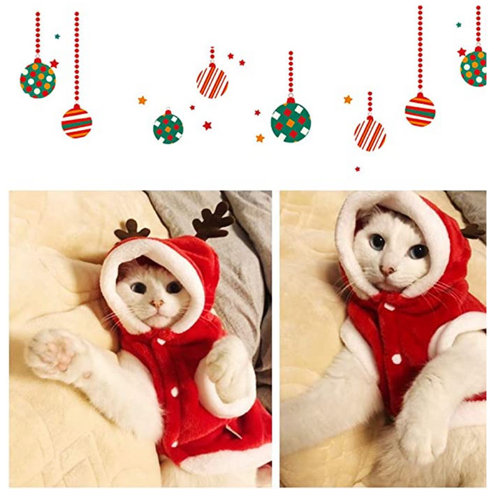 Conjunto Roupa de Natal para cão ou Gato ( 4 tamanhos) - PetDoctors - Loja Online