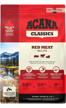 Acana Classics Dog Red | 9,7 kg | 14,5 kg - PetDoctors - Loja Online