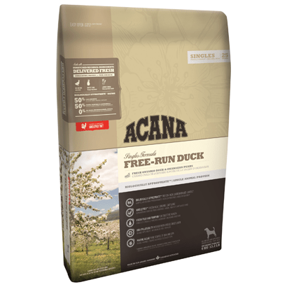 Acana Singles Dog Free-Run Duck | 2 kg | 6 kg | 11,4 kg - PetDoctors - Loja Online
