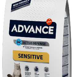 Advance Cat Adult Sensitive | Salmon & Rice | 1,5 kg | 3 kg | 10 kg - PetDoctors - Loja Online