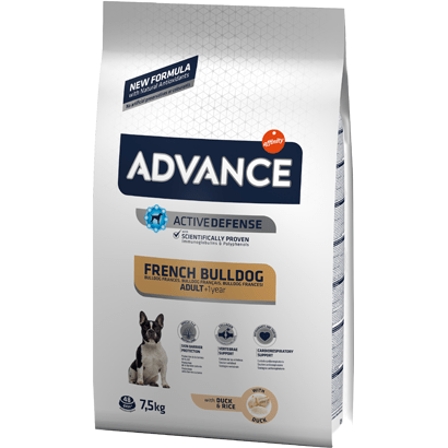 Advance Dog Adult French Bulldog | 7,5 kg - PetDoctors - Loja Online