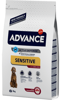 Advance Dog Adult Sensitive Lamb & Rice | 3 kg | 12 kg - PetDoctors - Loja Online