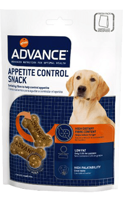 Advance Dog Appetite Control | Snack | 3 Pacotes de 150 gramas cada | 450 Gramas - PetDoctors - Loja Online