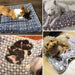 🐶🐱 Almofada / Base de Cama / Manta em FLANELA MACIA e QUENTINHA para Cães ou Gatos ✅ - PetDoctors - Loja Online