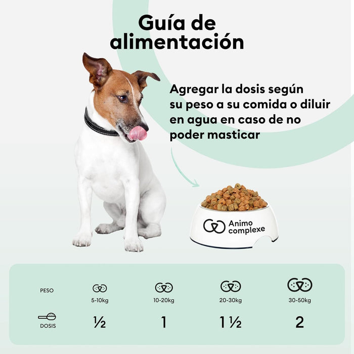 ANIMO-COMPLEXE | Articulações cães idosos | Articulações suplementos cães | anti-inflamatório cães, melhora a mobilidade e agilidade - PetDoctors - Loja Online
