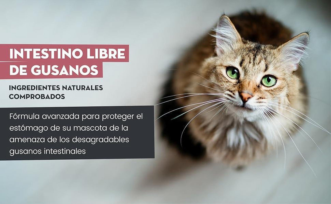 Antiparasitário interno para cães e gatos - 120 ml - solução líquida para desparasitação interna - PetDoctors - Loja Online