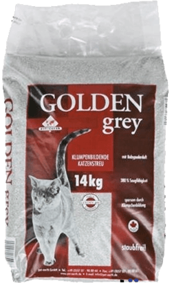Selbstklumpende Streu Golden Grey - PetDoctors - Online-Shop — PetDoctors