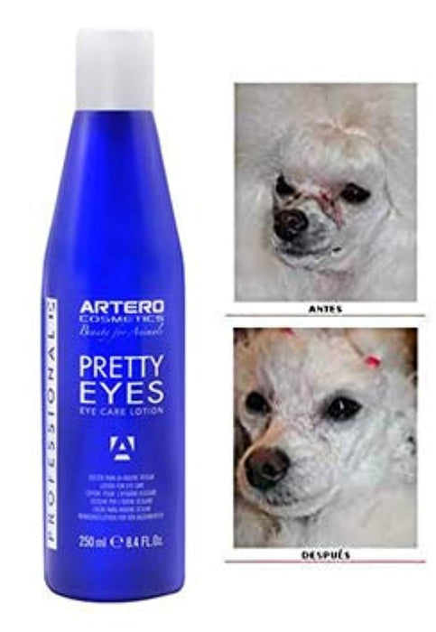 Artero Pretty Eyes - Limpeza ocular - Elimina manchas lacrimais em cães e gatos - PetDoctors - Loja Online