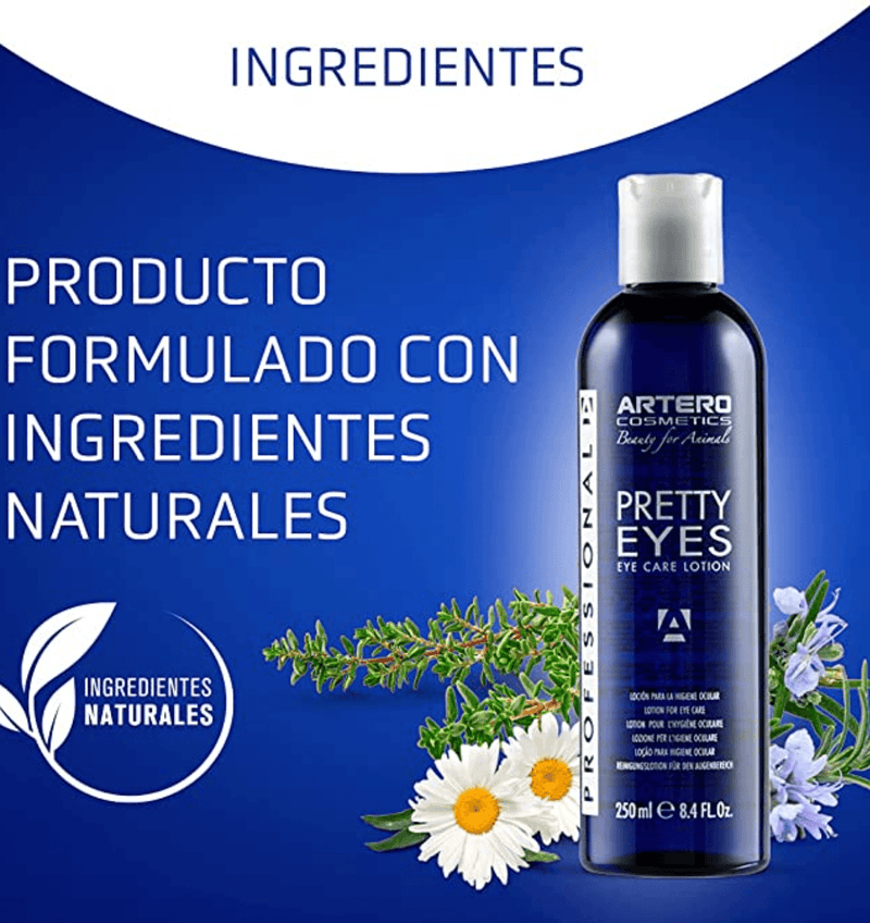 Artero Pretty Eyes - Limpeza ocular - Elimina manchas lacrimais em cães e gatos - PetDoctors - Loja Online