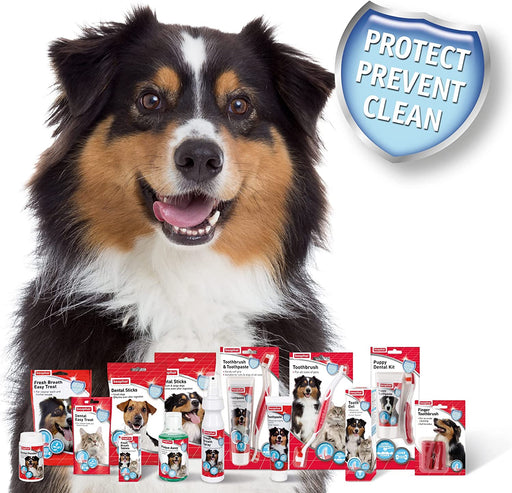 Beaphar - Snack para cães adultos, Médios e Grandes - Sticks de Limpeza Oral - PetDoctors - Loja Online