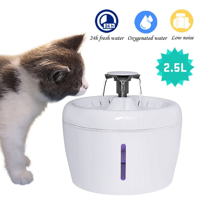 Bebedouro Automático de 2.5L para Cães ou Gatos - PetDoctors - Loja Online