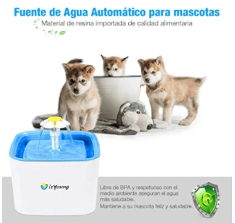 Bebedouro Automático / Fonte para Gatos e Cães (2,5 Litros) - 3 Modos de fluxo ajustável e com filtros - PetDoctors - Loja Online