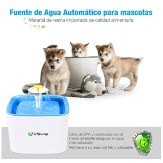 Bebedouro Automático / Fonte para Gatos e Cães (2,5 Litros) - 3 Modos de fluxo ajustável e com filtros - PetDoctors - Loja Online