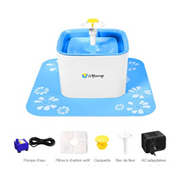 Bebedouro Automático / Fonte para Gatos e Cães (2,5 Litros) - 3 Modos de fluxo ajustável e com filtros - PetDoctors - Loja Online