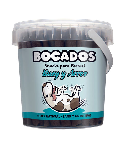 Biscoitos BOCADOS BEEF & RICE (300 gramas) da DINGONATURA - PetDoctors - Loja Online
