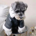 Blusão de Cabedal, tipo "Motociclista" com Pêlo no interior, para Cães Pequenos e Médios - PetDoctors - Loja Online