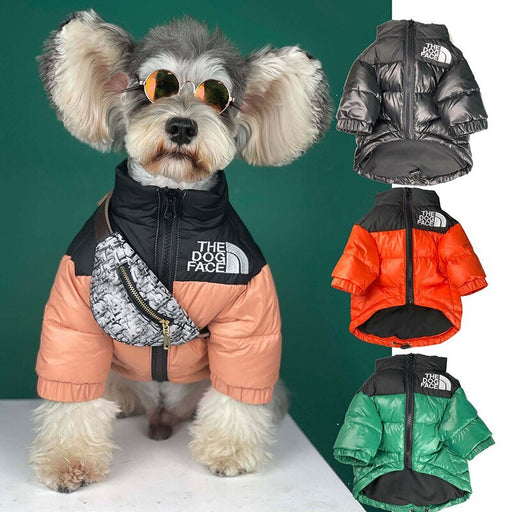 Blusão Quente e Impermeável de Outono/Inverno para Cães de Raça Pequena ou Média - PetDoctors - Loja Online