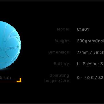 ⭐️⭐️⭐️⭐️⭐️ Bola "Inteligente" / Brinquedo Super-Divertido para 🐶 Cães e 🐱 Gatos (carregamento USB - Luz LED Flash) ⭐️⭐️⭐️⭐️⭐️ - PetDoctors - Loja Online