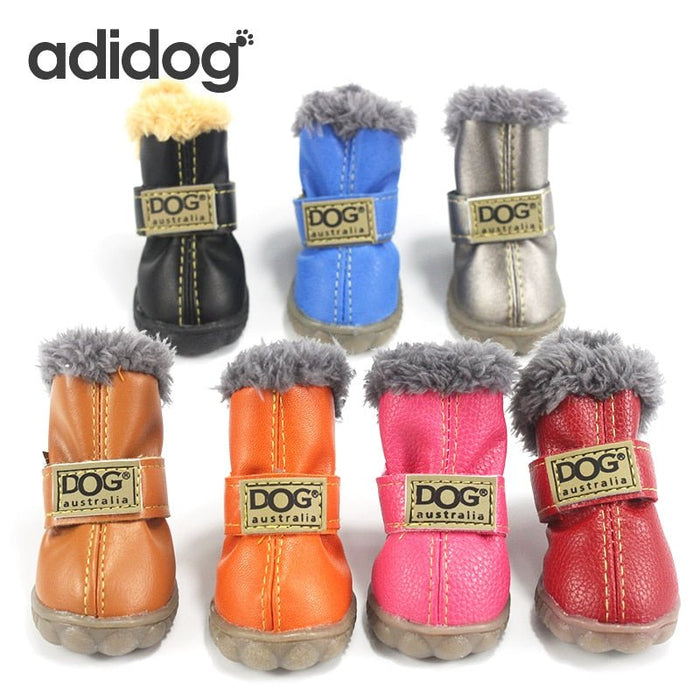 Botinhas de inverno impermeáveis para o seu cão (4 botas) - PetDoctors - Loja Online
