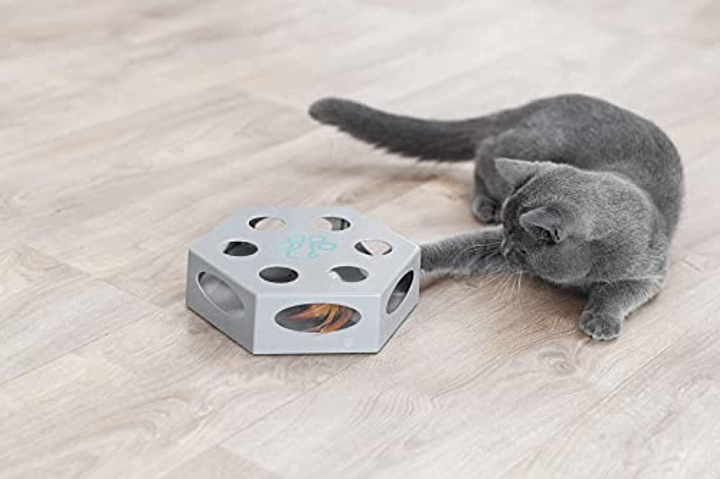 Brinquedo com Pena "Saltitante" para Gatos da Trixie - PetDoctors - Loja Online