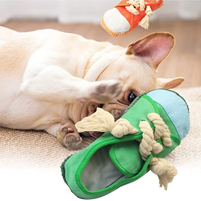 Brinquedo Mastigável para Cães, em forma de ténis - Extremamente resistente e divertido para o seu cão - PetDoctors - Loja Online