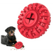 Brinquedo "Pneu" Resistente, Dispensador de Biscoitos, Limpador de dentes para Cães Grandes e Médios - PetDoctors - Loja Online