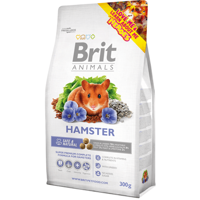 Brit Animals Hamster - 300 gramas - PetDoctors - Loja Online