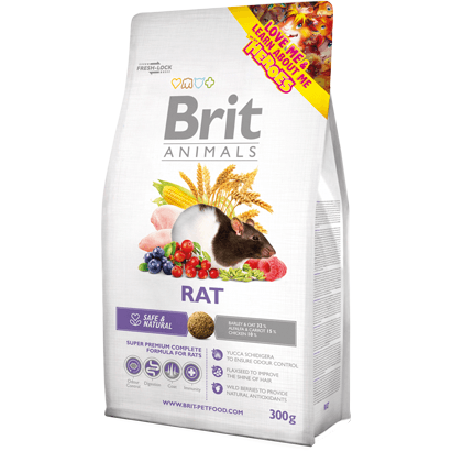 Brit Animals Rat | 1,5 kg - Para Ratinhos - PetDoctors - Loja Online