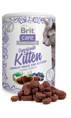 Brit Care Cat Snack Superfruits Kitten | 100 gramas | Snack para Gatinhos - PetDoctors - Loja Online