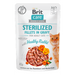 Brit Care Cat Sterilized Healthy Rabbit in Gravy | Wet (Saqueta) | 10 Saquetas x 85 gramas | Alimento Completo SuperPremium para Gatos Esterilizados - PetDoctors - Loja Online