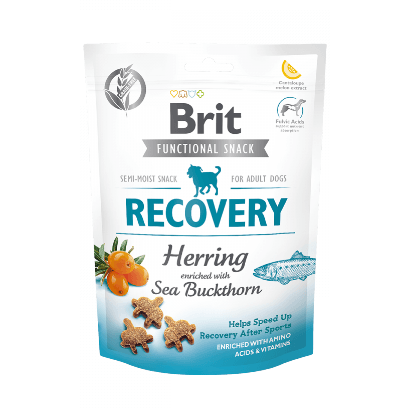 Brit Care Dog Functional Snack Recovery Herring | 150 g - Biscoitos para Cães - PetDoctors - Loja Online
