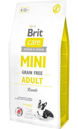 Brit Care Dog Mini Adult Grain-free | Lamb | 7 kg | Para cães adultos de raças miniatura - PetDoctors - Loja Online