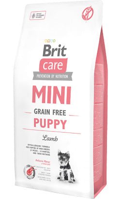 Brit Care Dog Mini Puppy Grain-Free | Lamb | 400 gramas | 2 Kg - PetDoctors - Loja Online