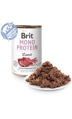 Brit Care Dog Mono Protein Lamb | Wet (Lata) | 400 gramas - PetDoctors - Loja Online