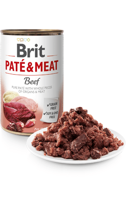 Brit Care Dog Paté & Meat Beef | Wet (Lata) | 400 gr | 800 gr - PetDoctors - Loja Online