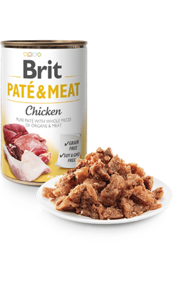 Brit Care Dog Paté & Meat Chicken | Wet (Lata) | 400 gr | 800 gr - PetDoctors - Loja Online