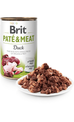 Brit Care Dog Paté & Meat Duck | Wet (Lata) | 400 gr | 800 gr - PetDoctors - Loja Online