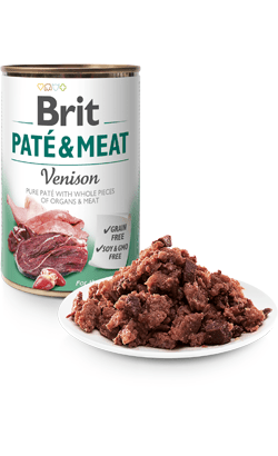 Brit Care Dog Paté & Meat Venison | Wet (Lata) | 400 g | 800 g - PetDoctors - Loja Online