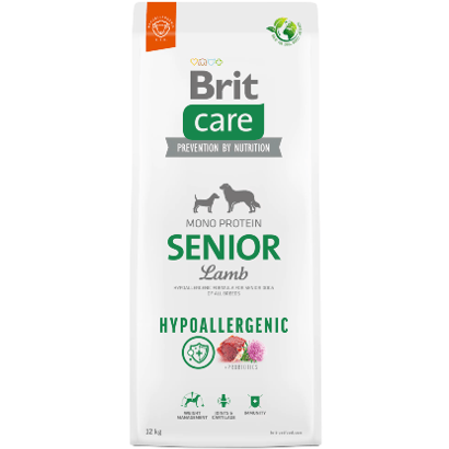 Brit Care Dog Senior Hypoallergenic | Lamb | 12 kg - PetDoctors - Loja Online