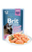 Brit Premium by Nature Cat Delicate Fillets in Gravy with Salmon for Sterilized | Wet (Saqueta) | 85 g - PetDoctors - Loja Online