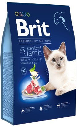 Brit Premium by Nature Cat Sterilized Lamb - PetDoctors - Loja Online