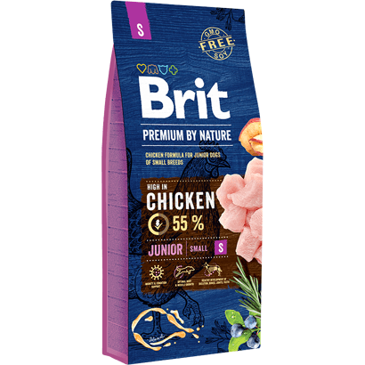 Brit Premium by Nature Junior Small Dog - Para Cachorros Tamanho Pequeno - PetDoctors - Loja Online