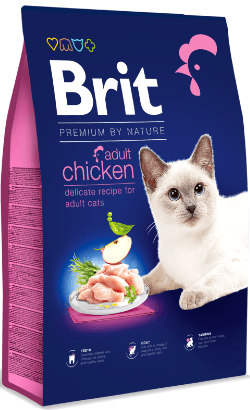 Brit Premium by Nature Premium by Nature Cat Adult Chicken - Para Gatos - PetDoctors - Loja Online