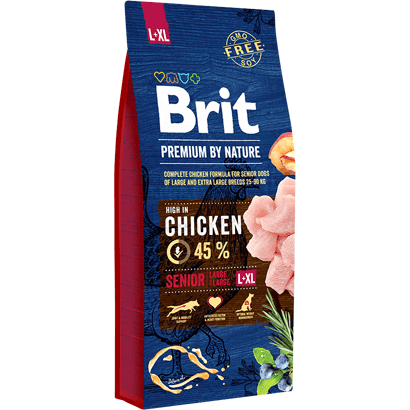 Brit Premium by Nature Senior Large & Giant Dog - Para Cães Senior de Raça Grande - PetDoctors - Loja Online