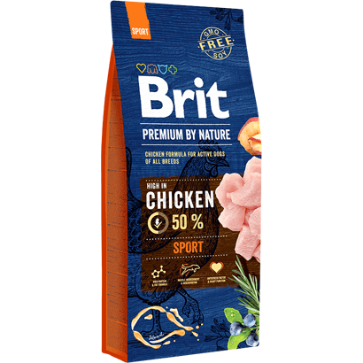 Brit Premium by Nature Sport - Para Cães com Alto Consumo Energético - PetDoctors - Loja Online